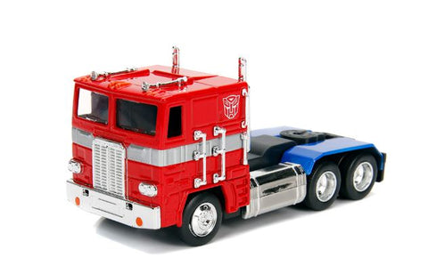 Jada Metals 1/32 Transformers-G1 Optimus Prime RED(No box)