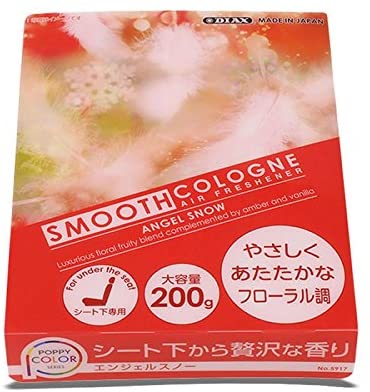 Smooth Cologne Air Freshener Angel Snow Scent Made in Japan