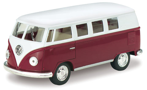 Kinsmart 1/32 Volkswagen 1962 Bus/Burgundy