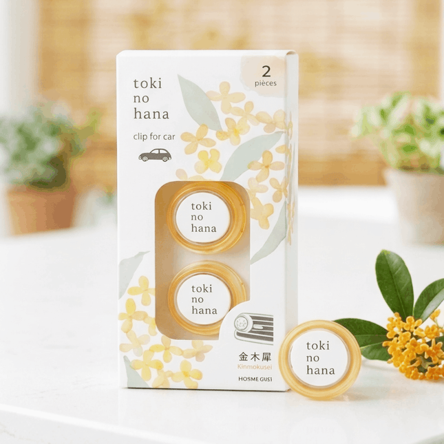 toki no hana clip on air freshener kinmokusei