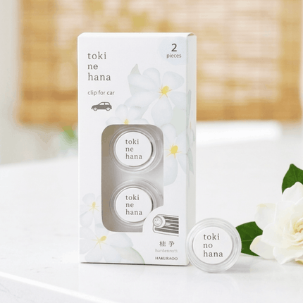 toki no hana Clip on Air Fragrance, kuchinashi