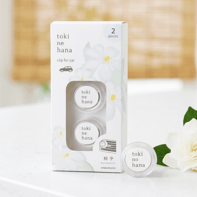 toki no hana Clip on Air Fragrance, kuchinashi