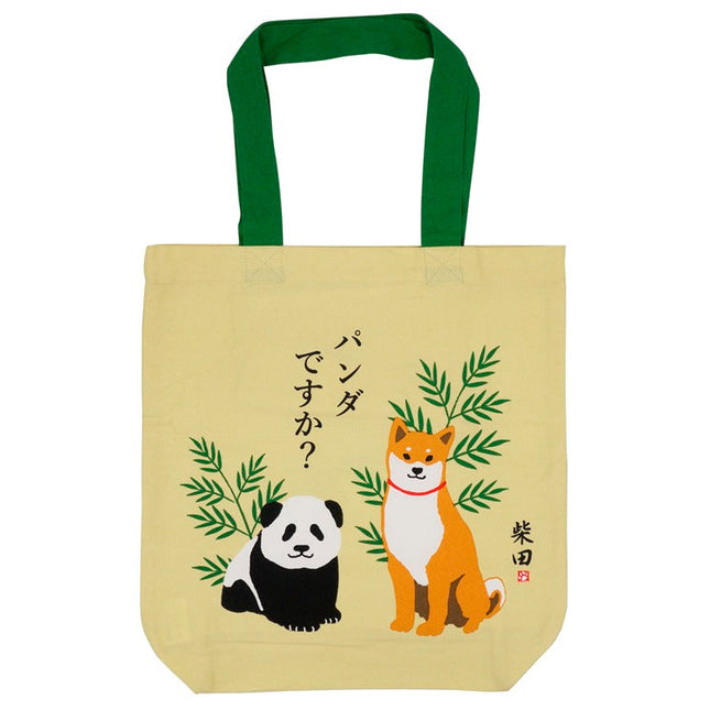 862630 "Is it Panda?" A4 Size Tote Bag | Japan Items | Real Japan Trading