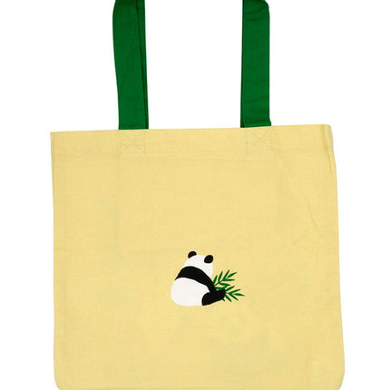 862630 "Is it Panda?" A4 Size Tote Bag | Japan Items | Real Japan Trading