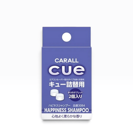 carall cue refill car air freshener happiness shampoo