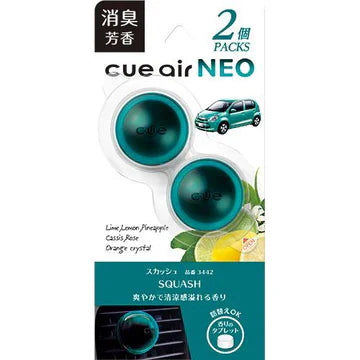 3442 CUE AIR NEO 2PACKS AIR FRESHENERS/SQUASH | ReaL4 Trading