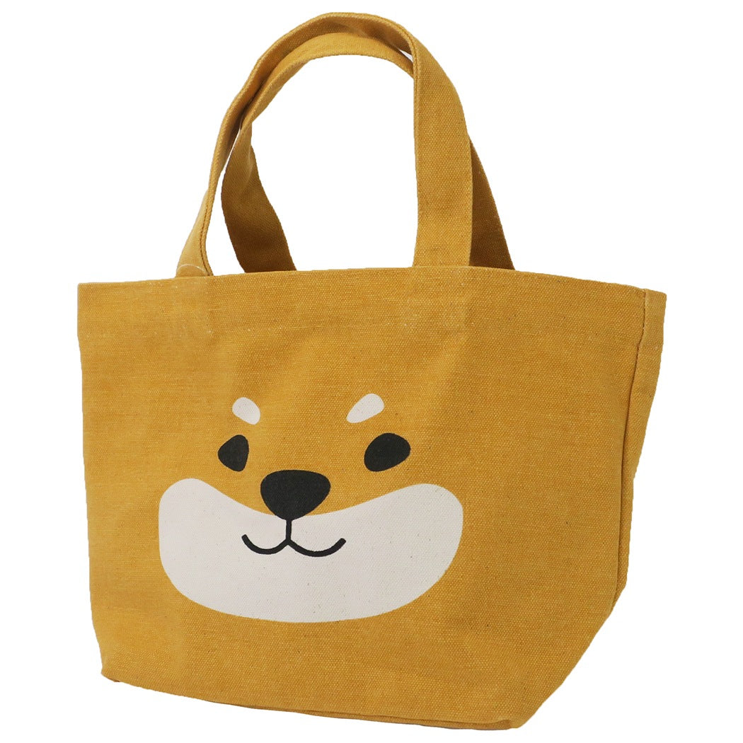 690981 Shiba Face Lunch Bag | Real Japan Trading