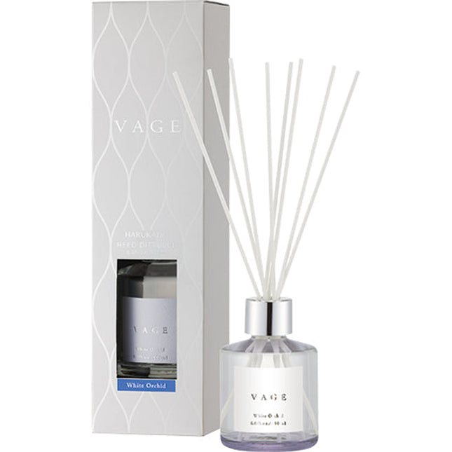 VAGE  Reed Diffuser  White Orchid  (180ml)| Home Fragrance | Real Japan Trading