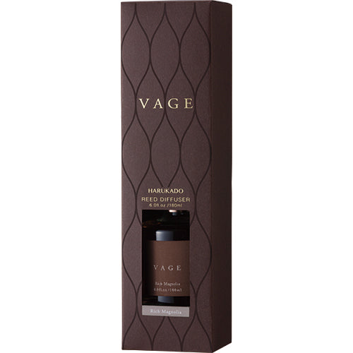 VAGE  Reed Diffuser  Rich Magnolia  (180ml)| Home Fragrance | Real Japan Trading