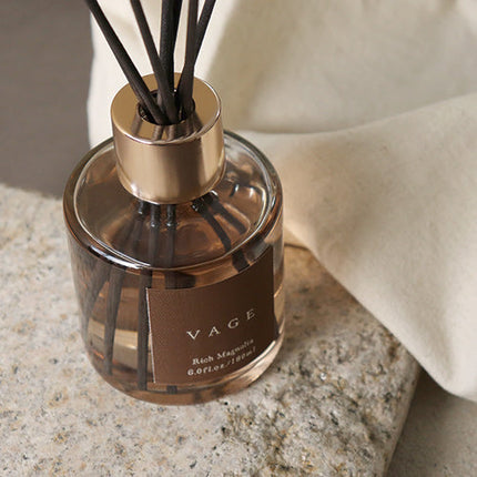 VAGE  Reed Diffuser  Rich Magnolia  (180ml)| Home Fragrance | Real Japan Trading