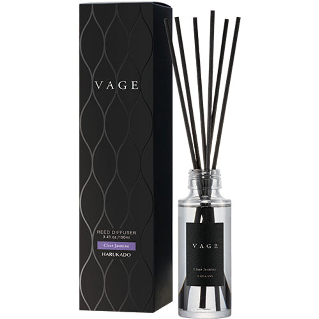 VAGE 100  Reed Diffuser  Clear Jasmine  (100ml)| Home Fragrance | Real Japan Trading