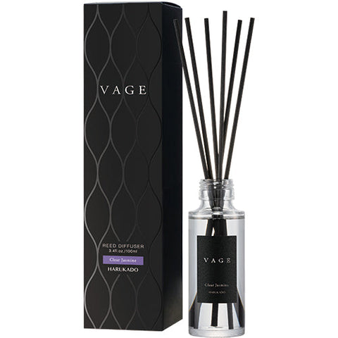 VAGE 100  Reed Diffuser  Clear Jasmine  (100ml)| Home Fragrance | Real Japan Trading