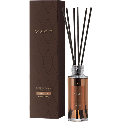 VAGE 100  Reed Diffuser  Amber Luxe  (100ml)| Home Fragrance | Real Japan Trading