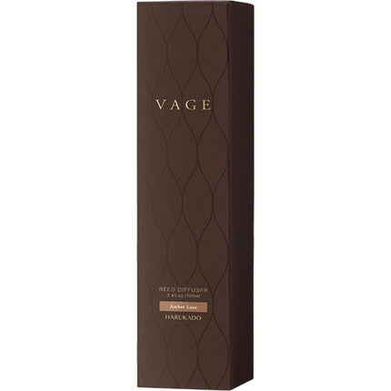 VAGE 100  Reed Diffuser  Amber Luxe  (100ml)| Home Fragrance | Real Japan Trading