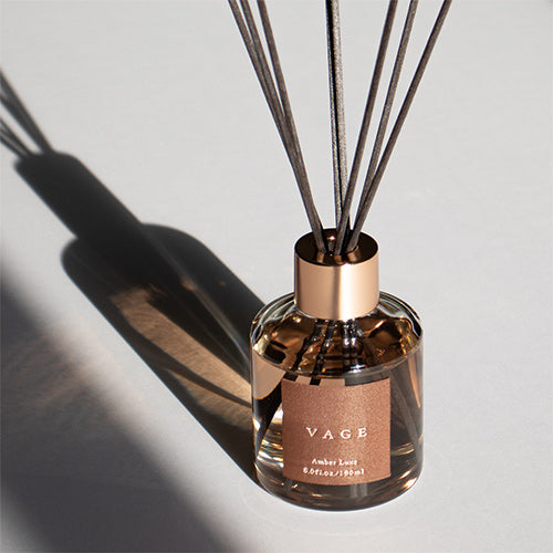 VAGE  Reed Diffuser  Amber Luxe  (180ml)| Home Fragrance | Real Japan Trading