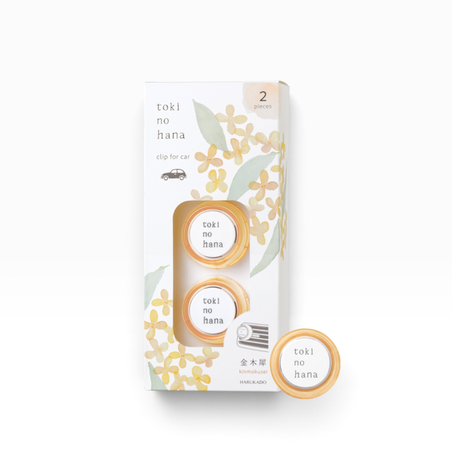 toki no hana clip on air freshener osmanthus