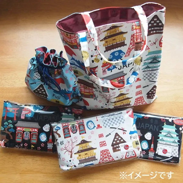 JP-42117 _Made In Japan_HELLO NIPPON A4 Size Tote Bag | ReaL4 Trading | ReaL Japan Trading