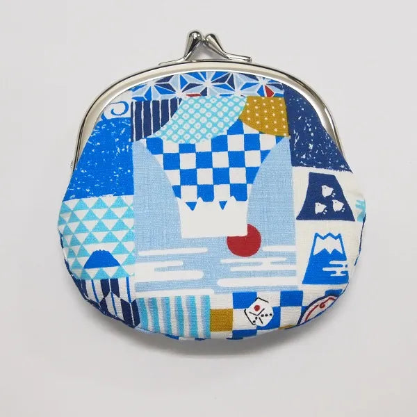 JP-52444 _Made In Japan_Mt.Fuji  4" inch Purse | ReaL Japan Trading