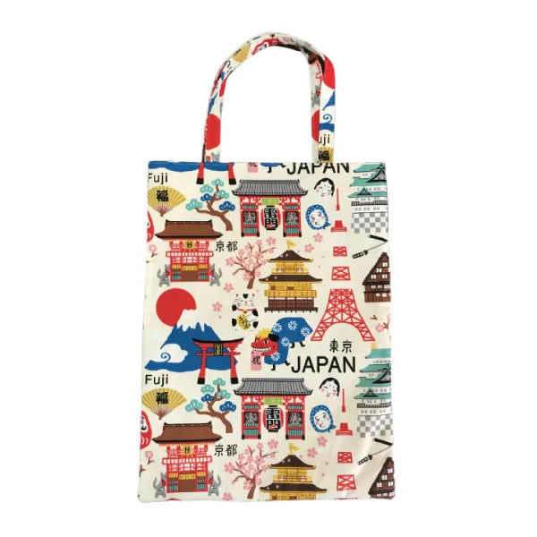 JP-42117 _Made In Japan_HELLO NIPPON A4 Size Tote Bag | ReaL4 Trading | ReaL Japan Trading