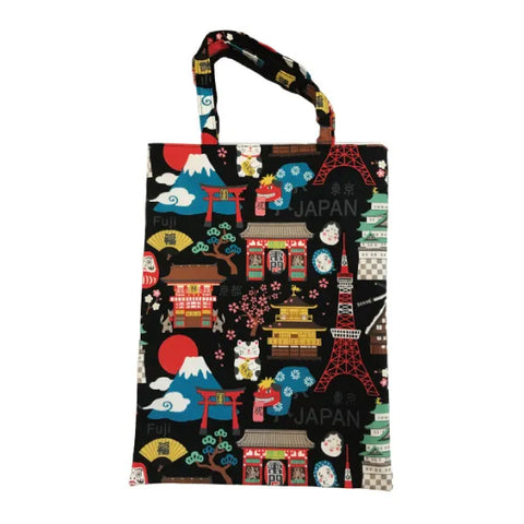 JP-42247 _Made In Japan_HELLO NIPPON A4 Size Tote Bag | ReaL Japan Trading