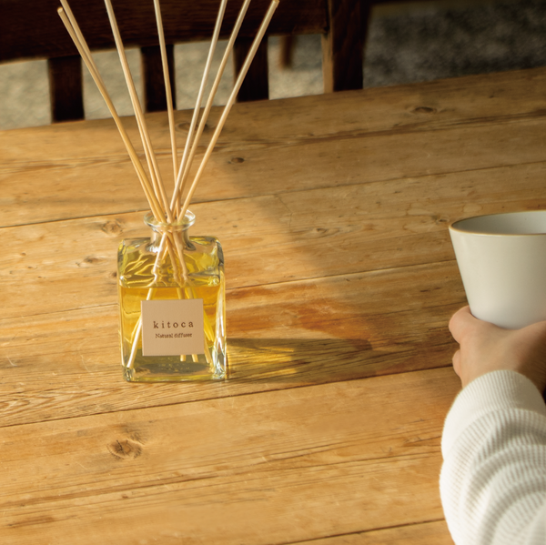 木と果 Kitoca 190  Reed Diffuser  Hinoki & Lavender  (190ml) | Home Fragrance | Real Japan Trading