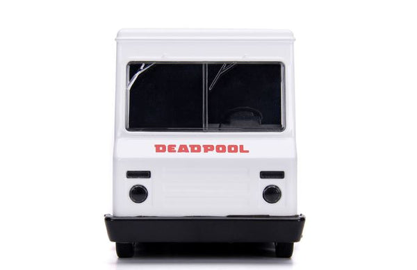 Jada Metals 1/32  Deadpool Food Truck/White (No box)