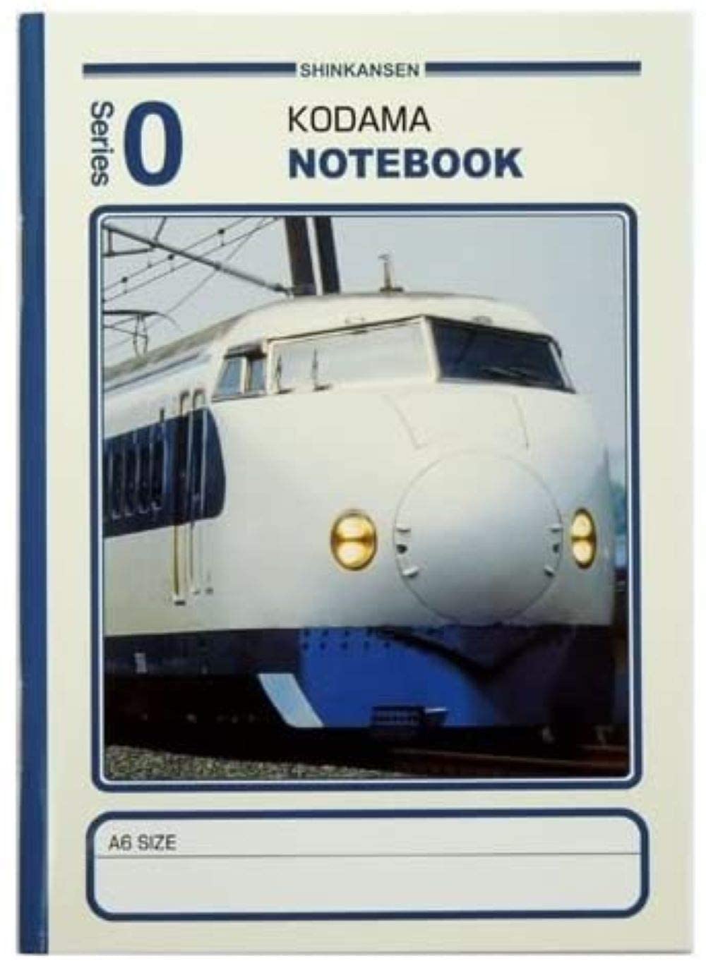 Japanese Shinkansen KODAMA 0 Series A6 Size Mini-Notebook-Made in JAPAN