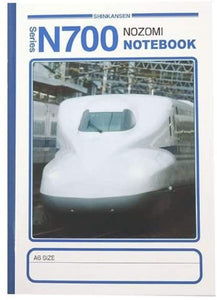 Japanese Shinkansen Nozomi N700 Series A6 Size Mini-Notebook-Made in JAPAN