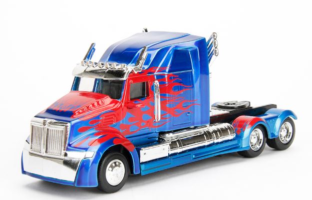 Jada Metals 1/32 Transformers Optimus Prime Western Star (No box)