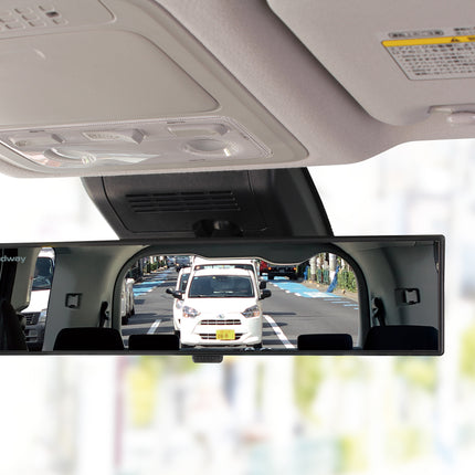 BW-768 Chrome Wide Mirror 360mm Flat