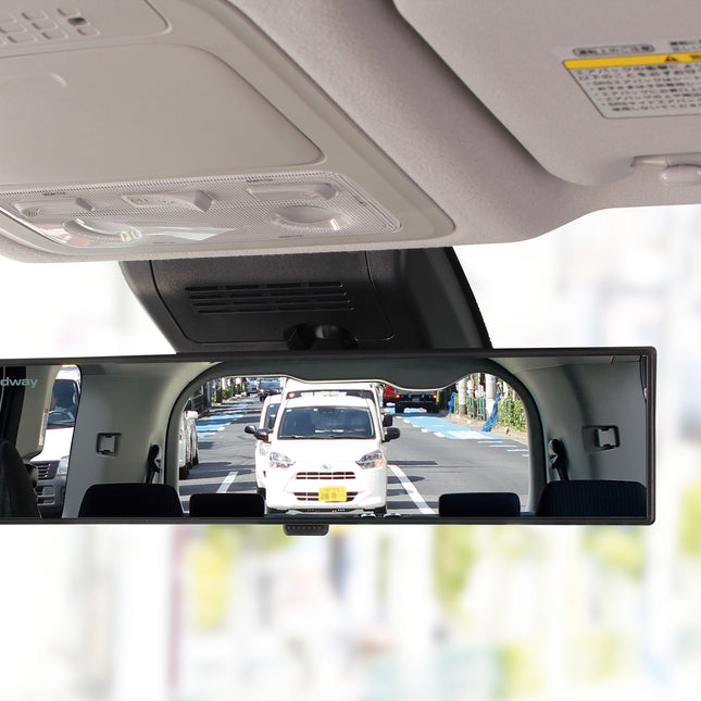 BW-868 Aluminum Wide Mirror 360mm Flat
