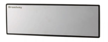 BW-762 Chrome Wide Mirror 240mm Flat