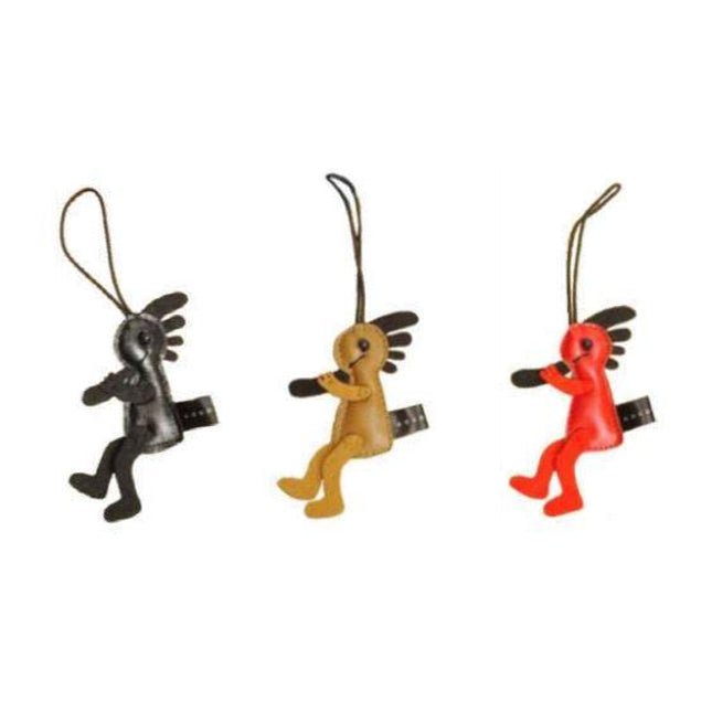 MINI KOKOPELLI   LEATHER TYPES