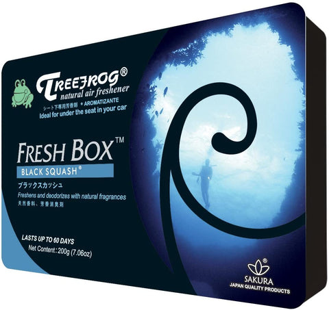Treefrog Xtreme Fresh Air Freshener Black Squash Scent