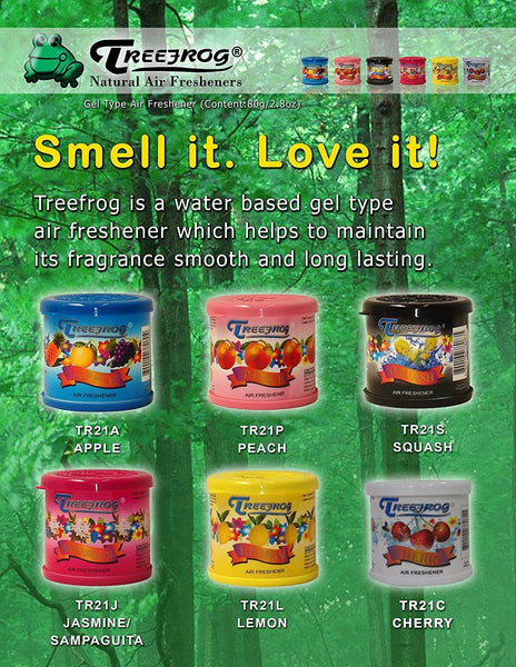 Treefrog Air Freshener Squash Scent-Pack of 3